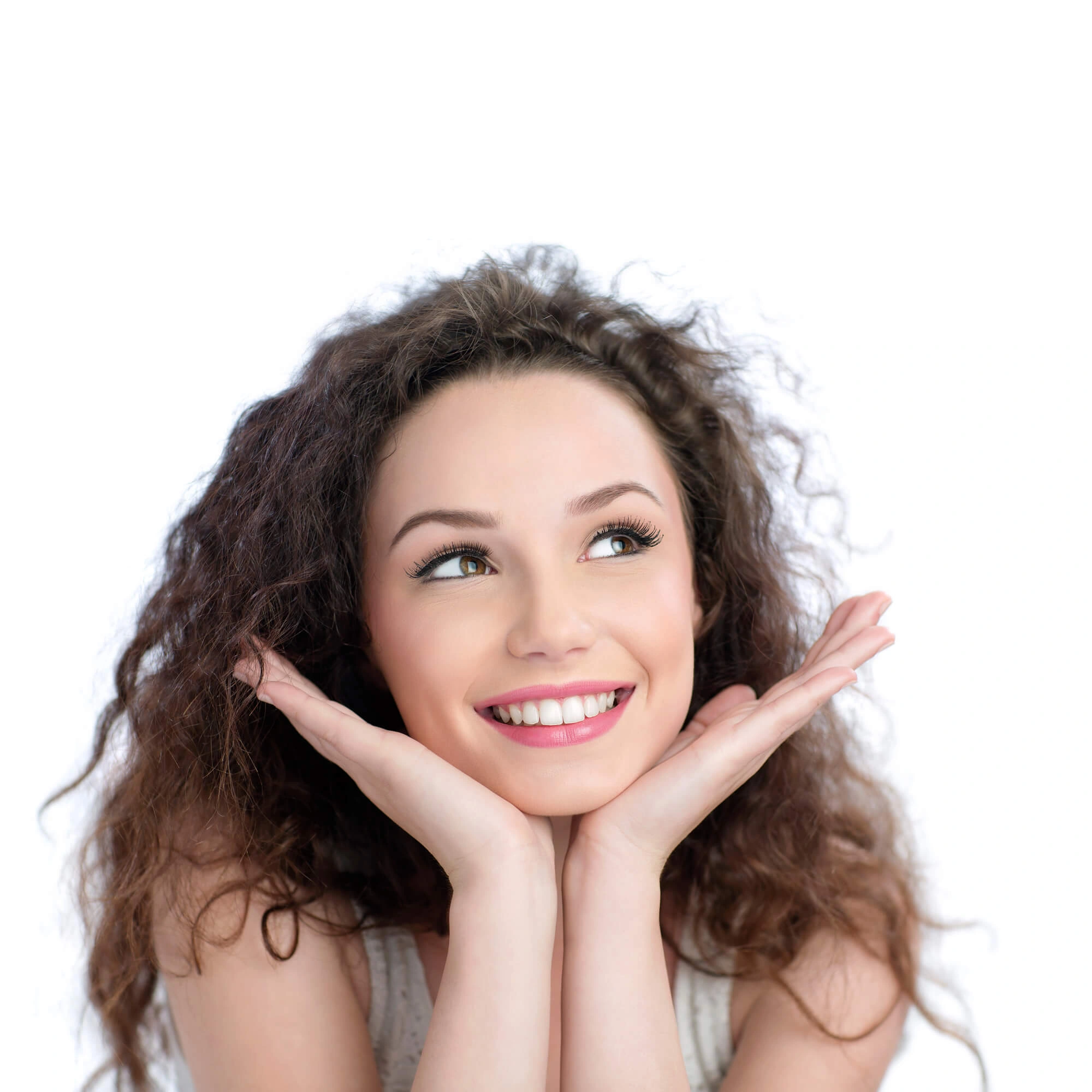 Girl smiling and showing her teeth gum grafting palm beach gardens