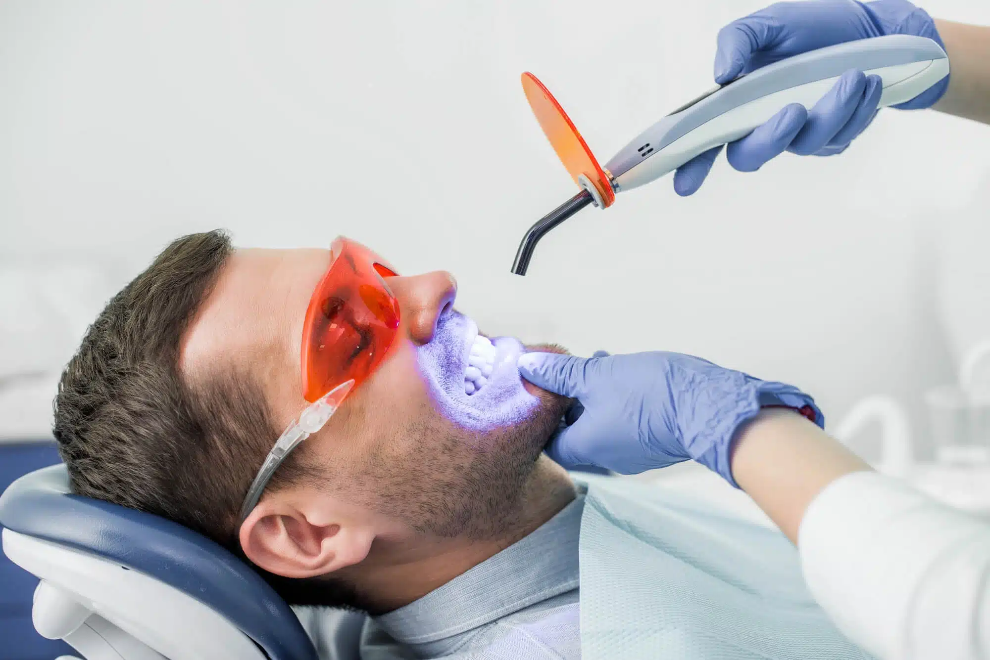 Undergoing smile make over by periodontist palm beach gardens